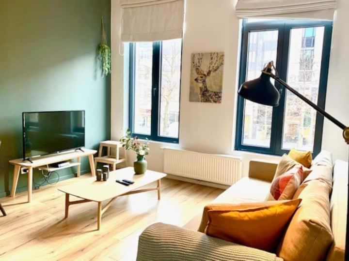 Cozy Apartment In Antwerpen Centraal Bagian luar foto